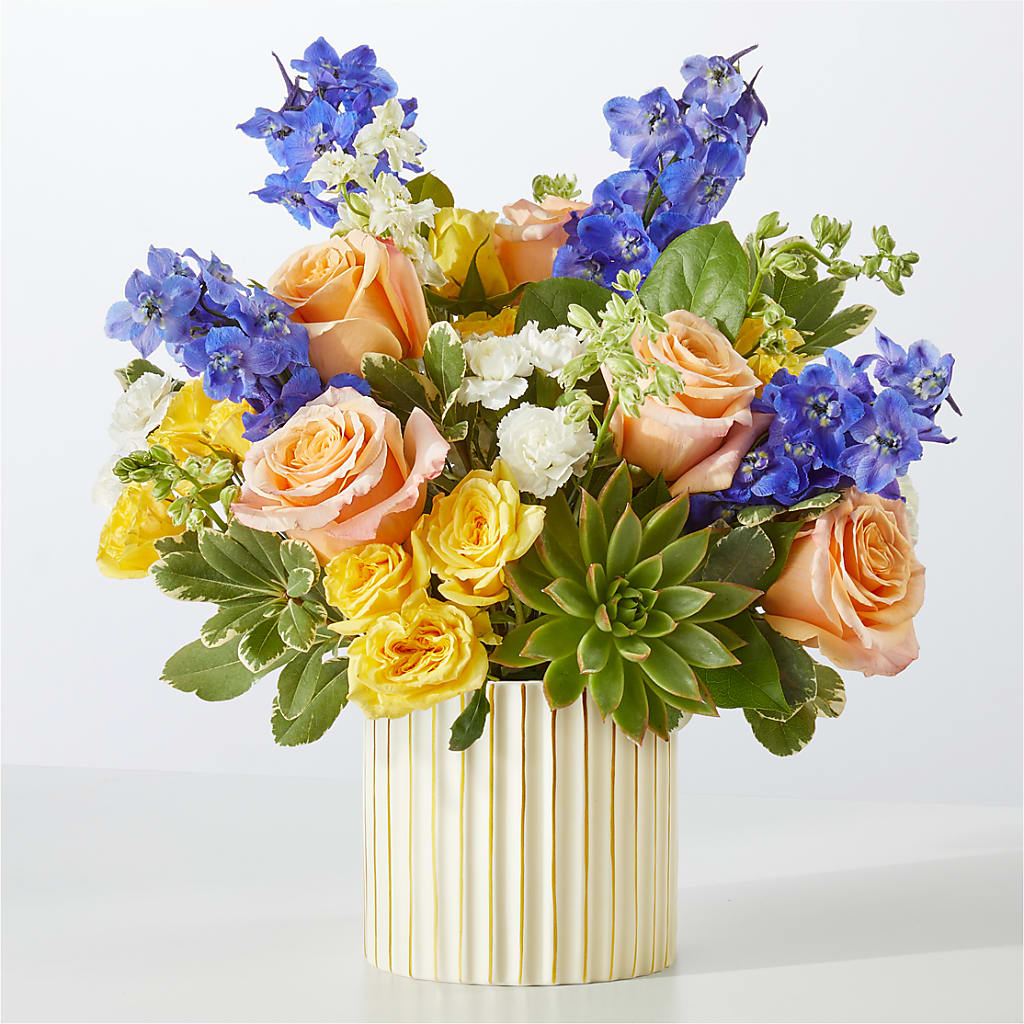 Cobalt Reverie Bouquet – Deeshay Custom Design, Goldsboro NC