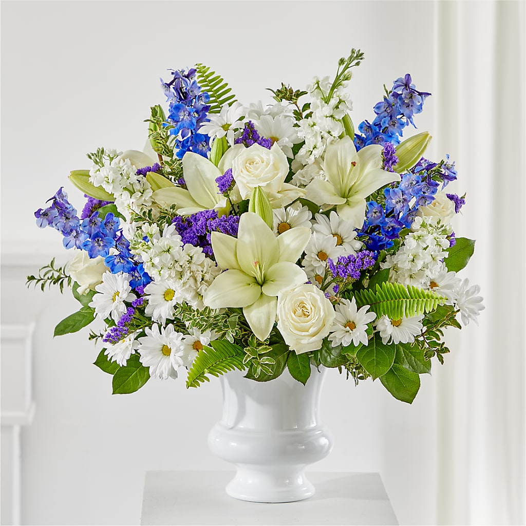 Expressions of Hope Urn Arrangement – Deeshay Custom Design, Goldsboro NC