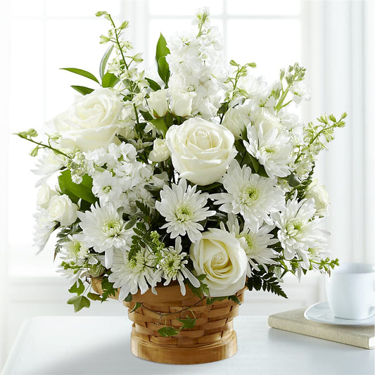 Heartfelt Condolences Arrangement – Deeshay Custom Design, Goldsboro NC