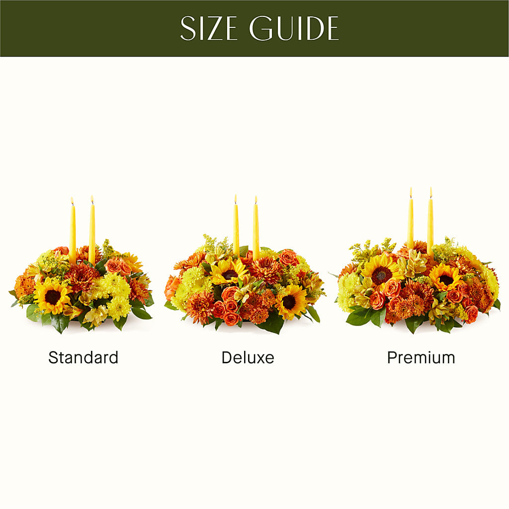 Autumn Harmony Centerpiece – Deeshay Custom Design, Goldsboro NC