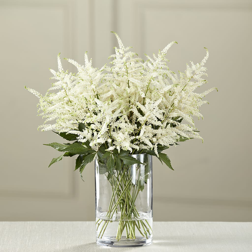 White Astilbe Bouquet – Deeshay Custom Design, Goldsboro NC