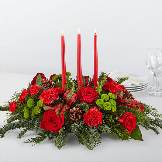 By the Candlelight Centerpiece – DEESHAY CUSTOM DESIGN, Goldsboro NC