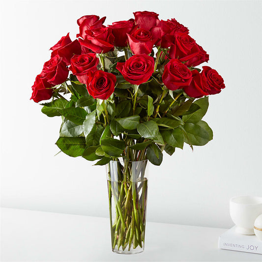 Long Stem Red Rose Bouquet –  Deeshay Custom Design, Goldsboro NC