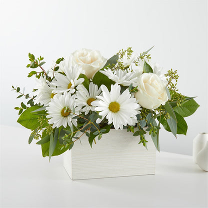 Fresh Linen Box Bouquet –  Deeshay Custom Design, Goldsboro NC