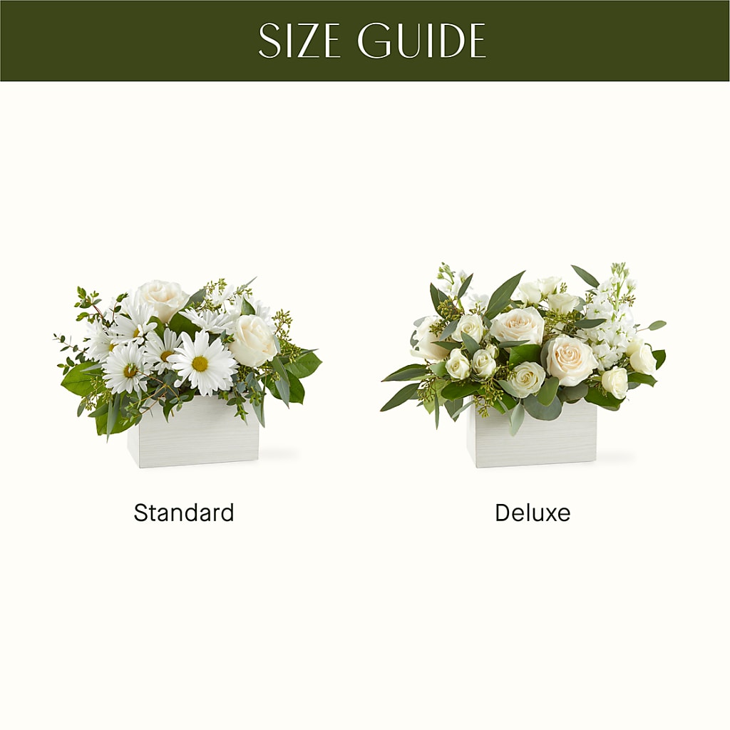 Fresh Linen Box Bouquet –  Deeshay Custom Design, Goldsboro NC