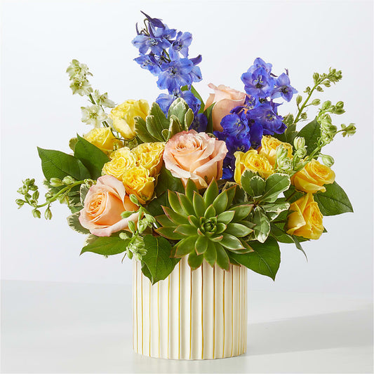 Cobalt Reverie Bouquet –  Deeshay Custom Design, Goldsboro NC