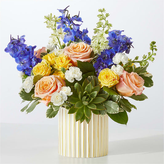 Cobalt Reverie Bouquet – DEESHAY CUSTOM DESIGN, Goldsboro NC