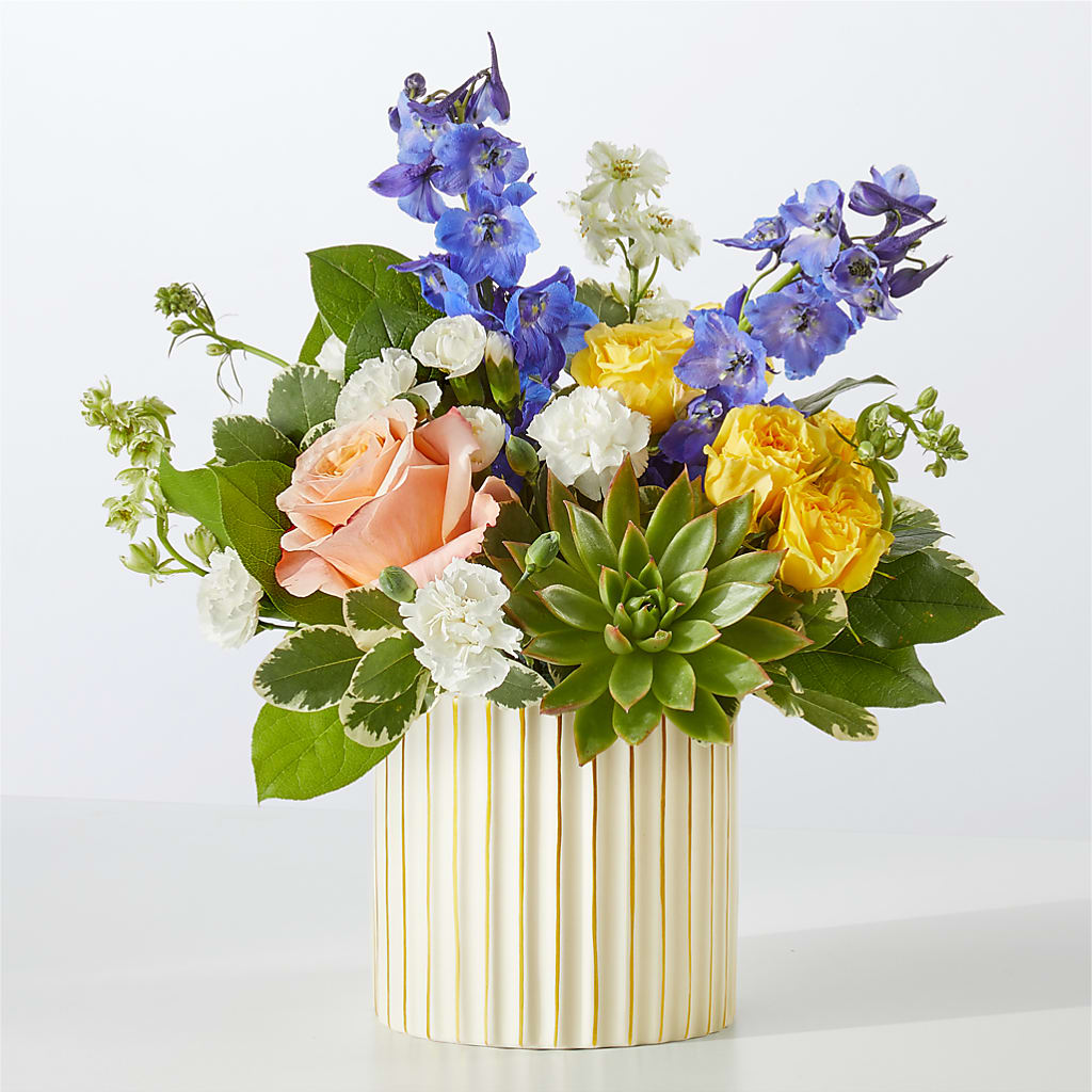 Cobalt Reverie Bouquet –  Deeshay Custom Design, Goldsboro NC