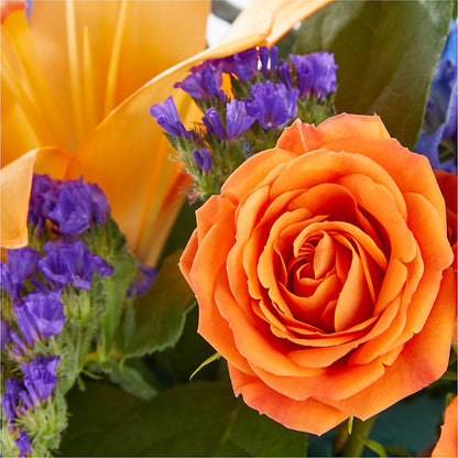Radiant Citrus Box Bouquet –  Deeshay Custom Design, Goldsboro NC