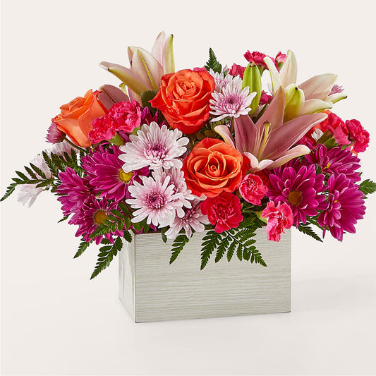 Light of My Life Box Bouquet –  Deeshay Custom Design, Goldsboro NC