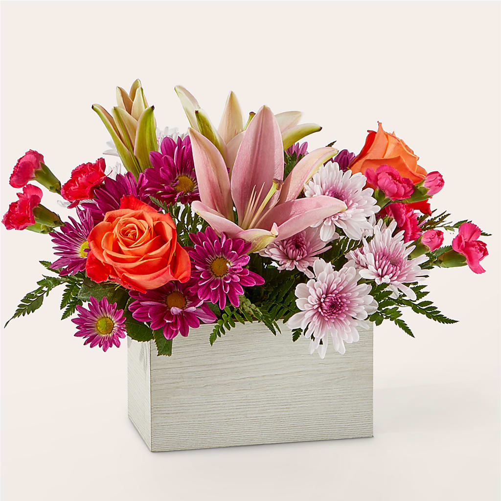 Light of My Life Box Bouquet –  Deeshay Custom Design, Goldsboro NC