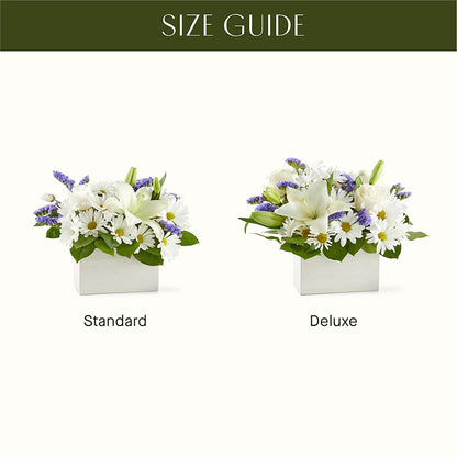 Beyond Blue Box Bouquet –  Deeshay Custom Design, Goldsboro NC