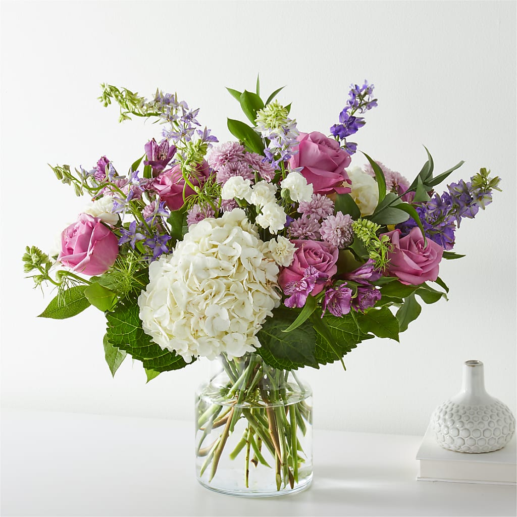 Violet Caress Bouquet –  Deeshay Custom Design, Goldsboro NC