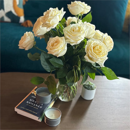 Long Stem Yellow Rose Bouquet –  Deeshay Custom Design, Goldsboro NC