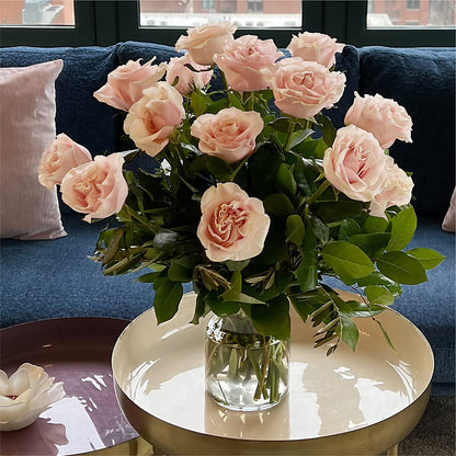 Long Stem Pink Rose Bouquet –  Deeshay Custom Design, Goldsboro NC