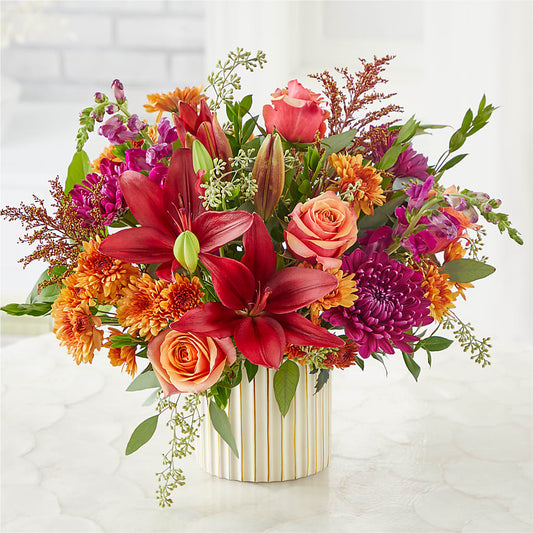Burgundy Landscape Bouquet –  Deeshay Custom Design, Goldsboro NC