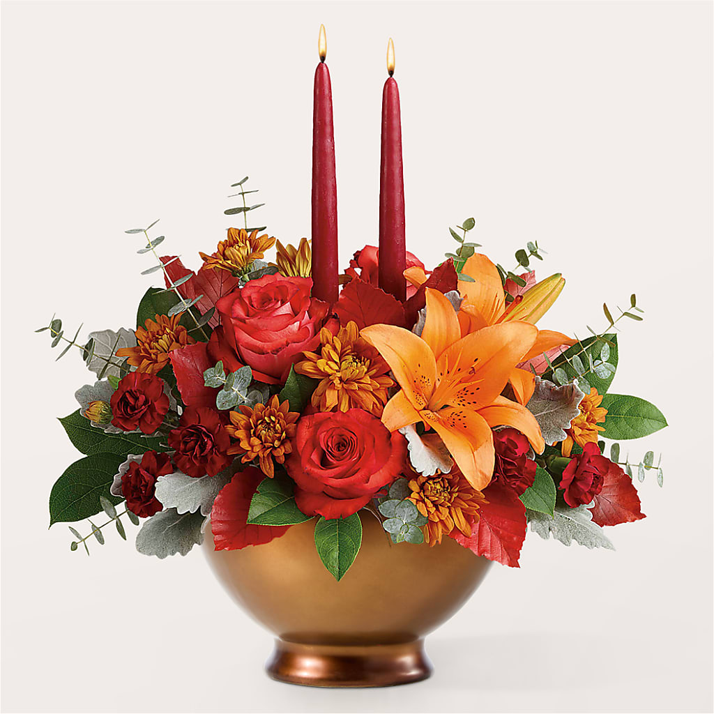 Fruits of Fall Centerpiece –  Deeshay Custom Design, Goldsboro NC