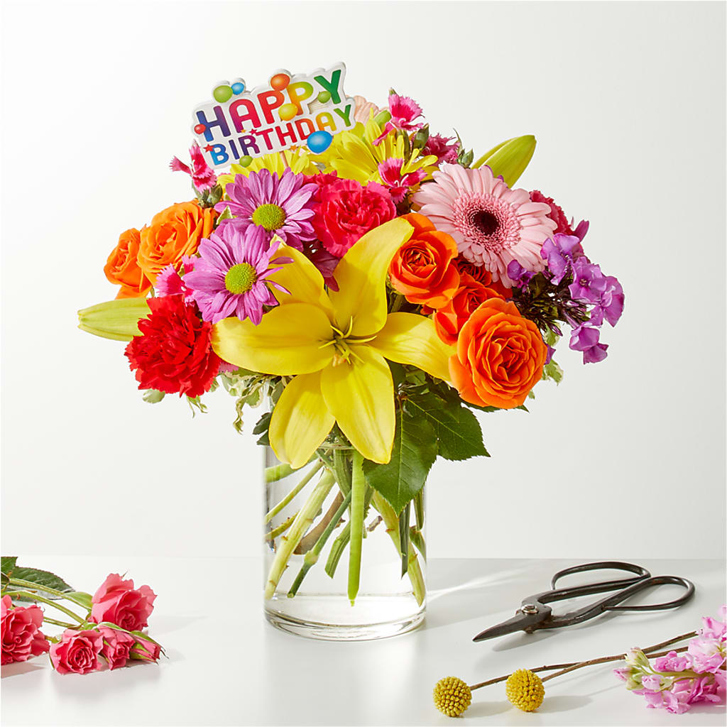 Cue the Confetti - A Florist Original –  Deeshay Custom Design, Goldsboro NC