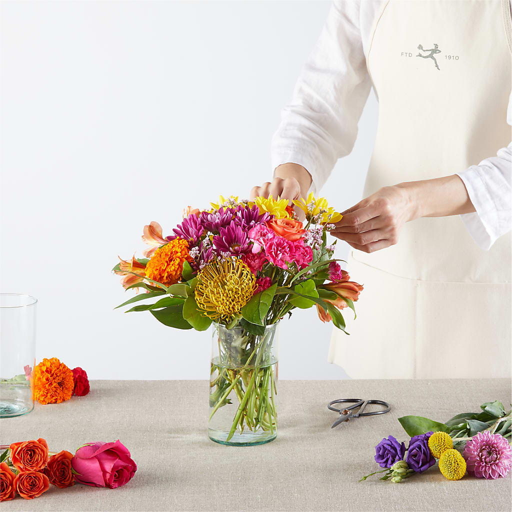 Feast of Color – A Florist Original –  Deeshay Custom Design, Goldsboro NC