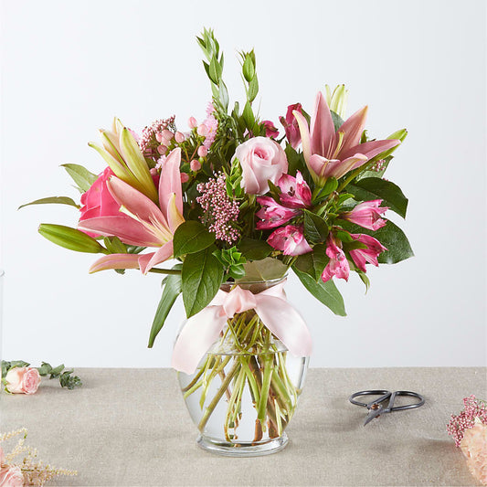 Pink Ribbon - A Florist Original –  Deeshay Custom Design, Goldsboro NC
