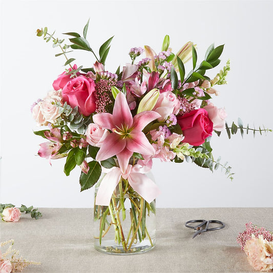 Pink Ribbon - A Florist Original – DEESHAY CUSTOM DESIGN, Goldsboro NC