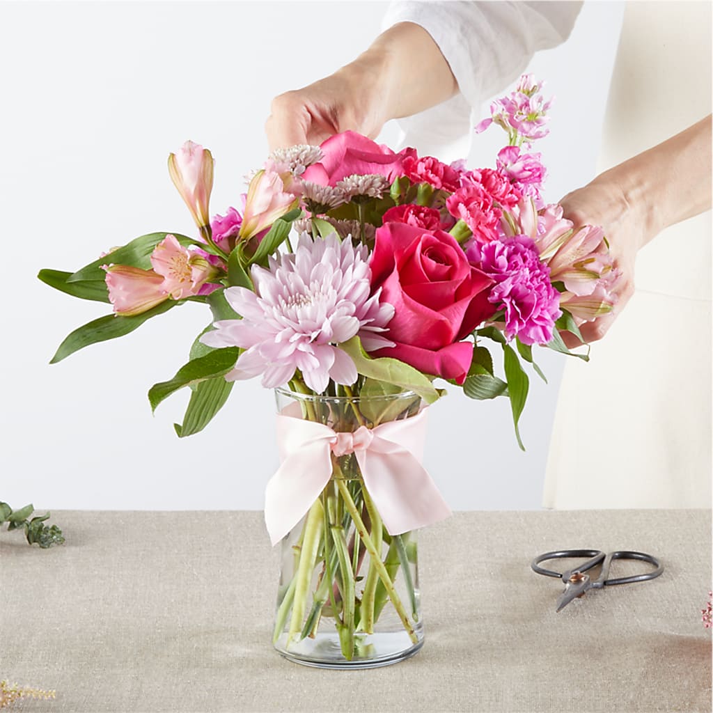 Pink Ribbon - A Florist Original –  Deeshay Custom Design, Goldsboro NC