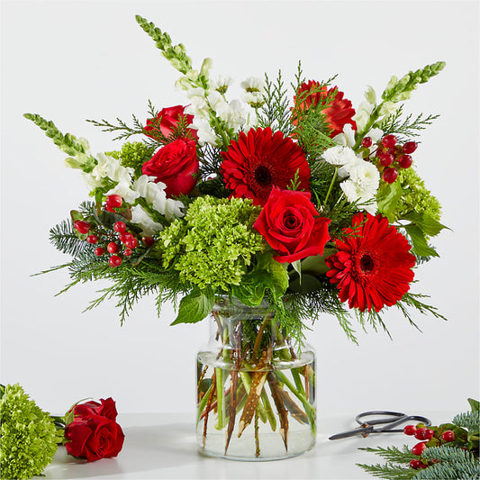Merry Moment Bouquet – A Florist Original – DEESHAY CUSTOM DESIGN, Goldsboro NC