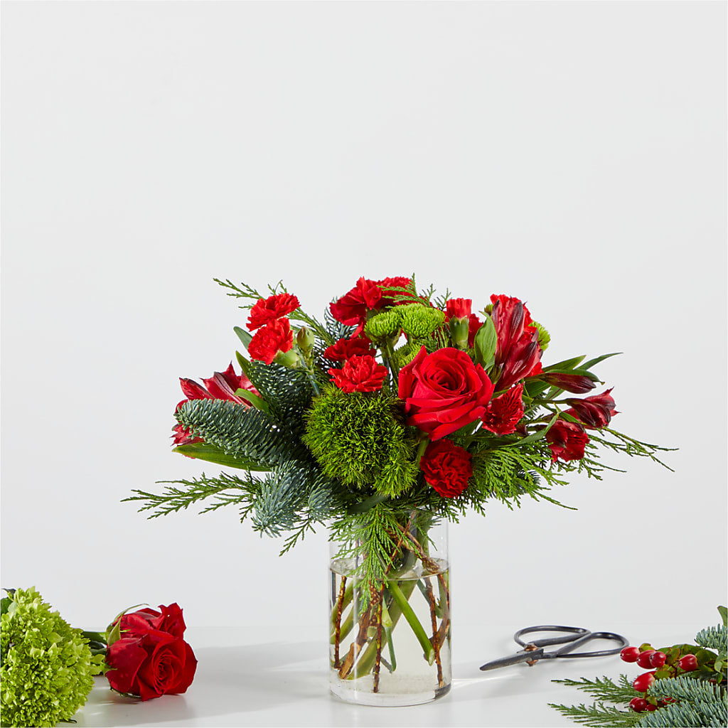 Merry Moment Bouquet – A Florist Original –  Deeshay Custom Design, Goldsboro NC