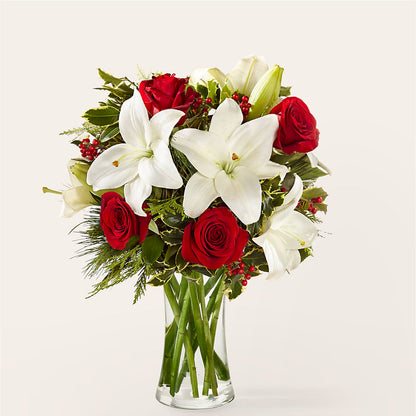 Sparkling Snowflakes Bouquet –  Deeshay Custom Design, Goldsboro NC