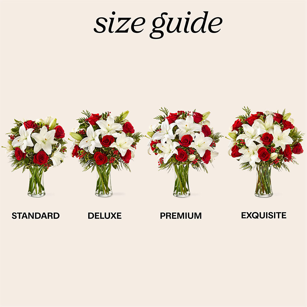 Sparkling Snowflakes Bouquet –  Deeshay Custom Design, Goldsboro NC