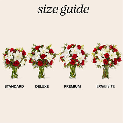 Sparkling Snowflakes Bouquet –  Deeshay Custom Design, Goldsboro NC