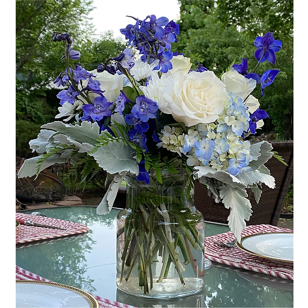 Clear Skies Bouquet –  Deeshay Custom Design, Goldsboro NC