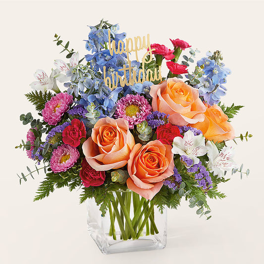 Birthday Bash Bouquet –  Deeshay Custom Design, Goldsboro NC