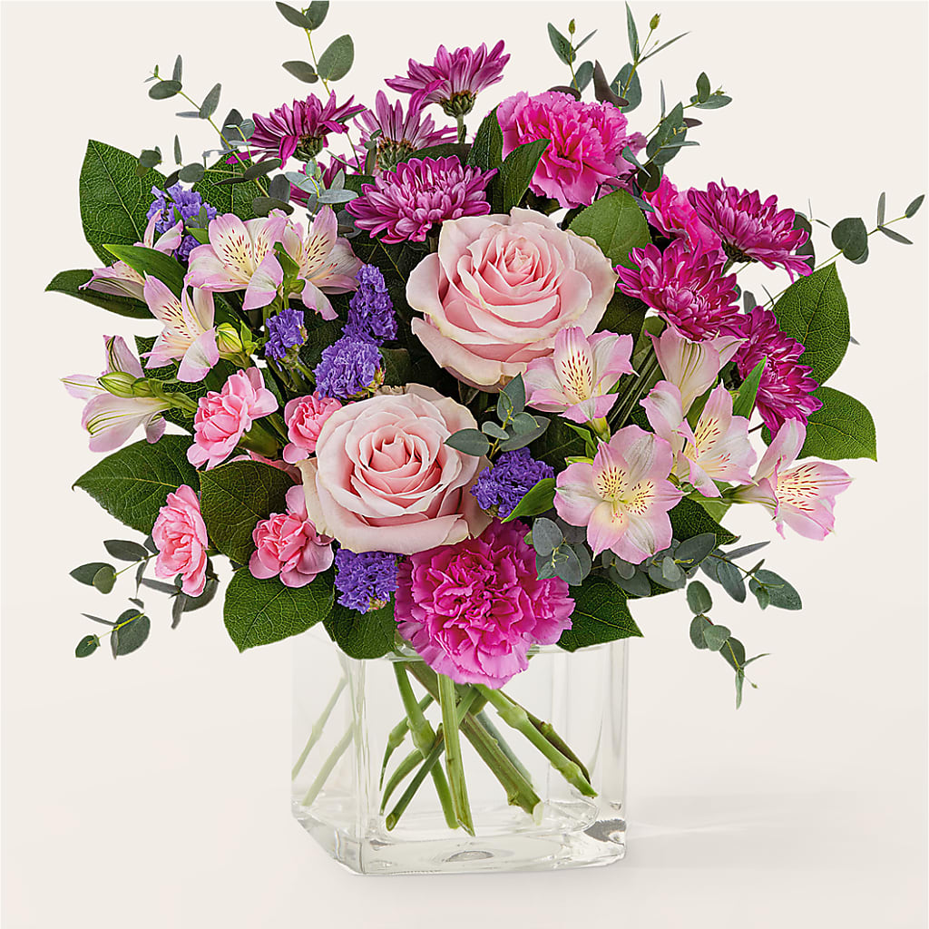 Rosy Radiance Bouquet –  Deeshay Custom Design, Goldsboro NC