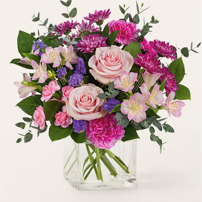 Rosy Radiance Bouquet –  Deeshay Custom Design, Goldsboro NC