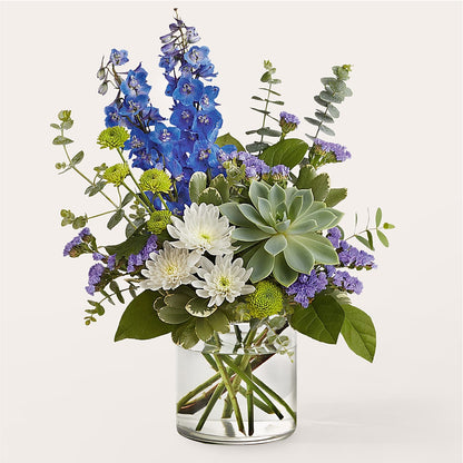 Cerulean Waves Bouquet –  Deeshay Custom Design, Goldsboro NC