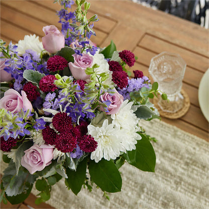 Violet Frost Bouquet –  Deeshay Custom Design, Goldsboro NC
