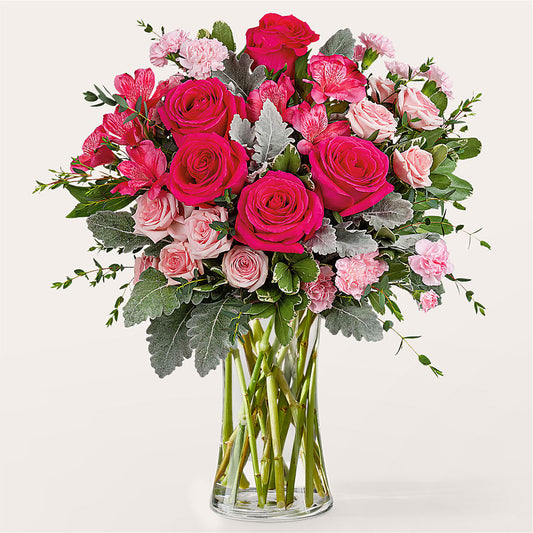 Tickled Pink Bouquet –  Deeshay Custom Design, Goldsboro NC