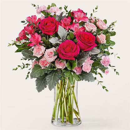 Tickled Pink Bouquet –  Deeshay Custom Design, Goldsboro NC