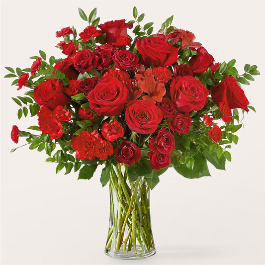 Brilliant Ruby Bouquet – DEESHAY CUSTOM DESIGN, Goldsboro NC