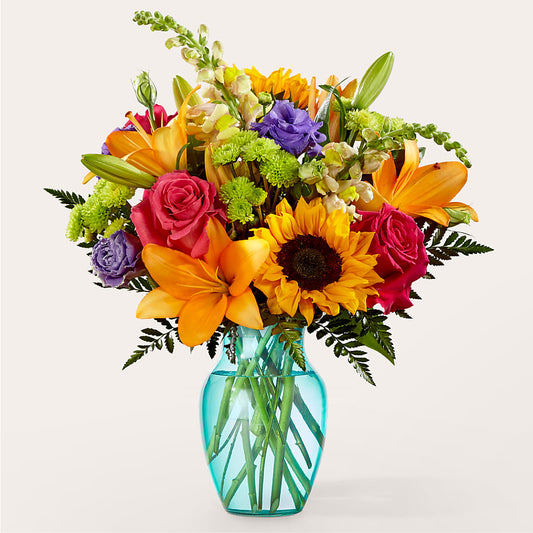Double Rainbow Bouquet –  Deeshay Custom Design, Goldsboro NC