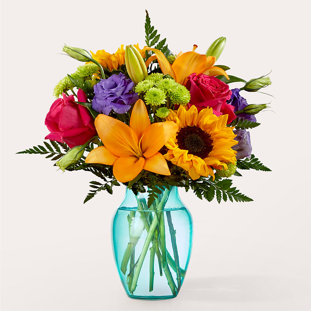 Double Rainbow Bouquet –  Deeshay Custom Design, Goldsboro NC