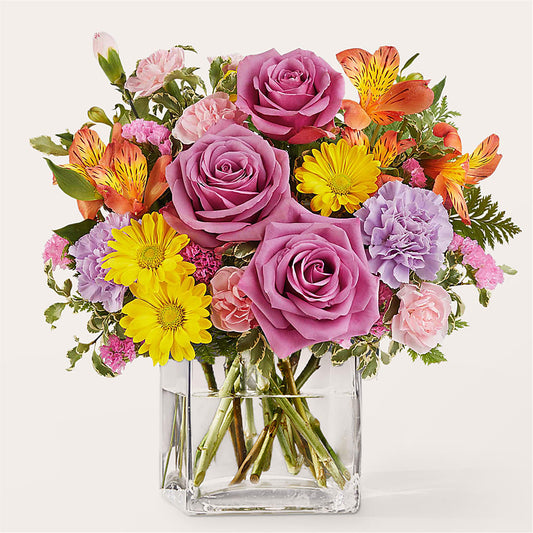 Shades of Happiness Bouquet –  Deeshay Custom Design, Goldsboro NC