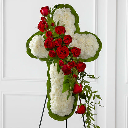 Floral Cross Easel –  Deeshay Custom Design, Goldsboro NC