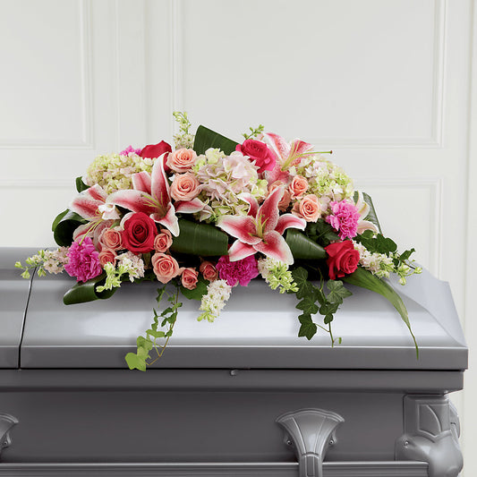 Splendid Grace Casket Spray –  Deeshay Custom Design, Goldsboro NC