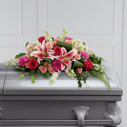 Splendid Grace Casket Spray –  Deeshay Custom Design, Goldsboro NC