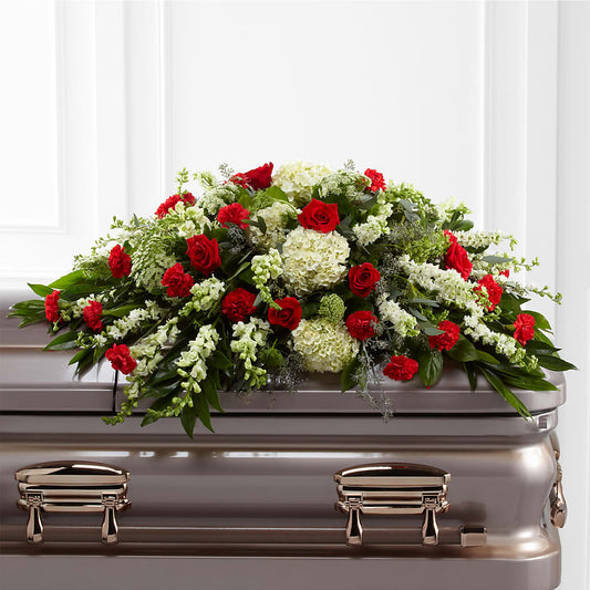 Sincerity Casket Spray –  Deeshay Custom Design, Goldsboro NC