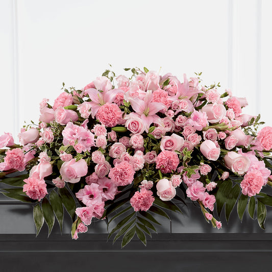 Garden of Comfort Casket Spray (Standard) –  Deeshay Custom Design, Goldsboro NC