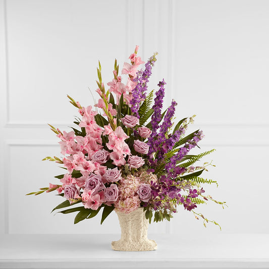 Flowing Garden Arrangement –  Deeshay Custom Design, Goldsboro NC