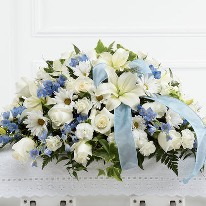 Tender Treasure Casket Spray –  Deeshay Custom Design, Goldsboro NC